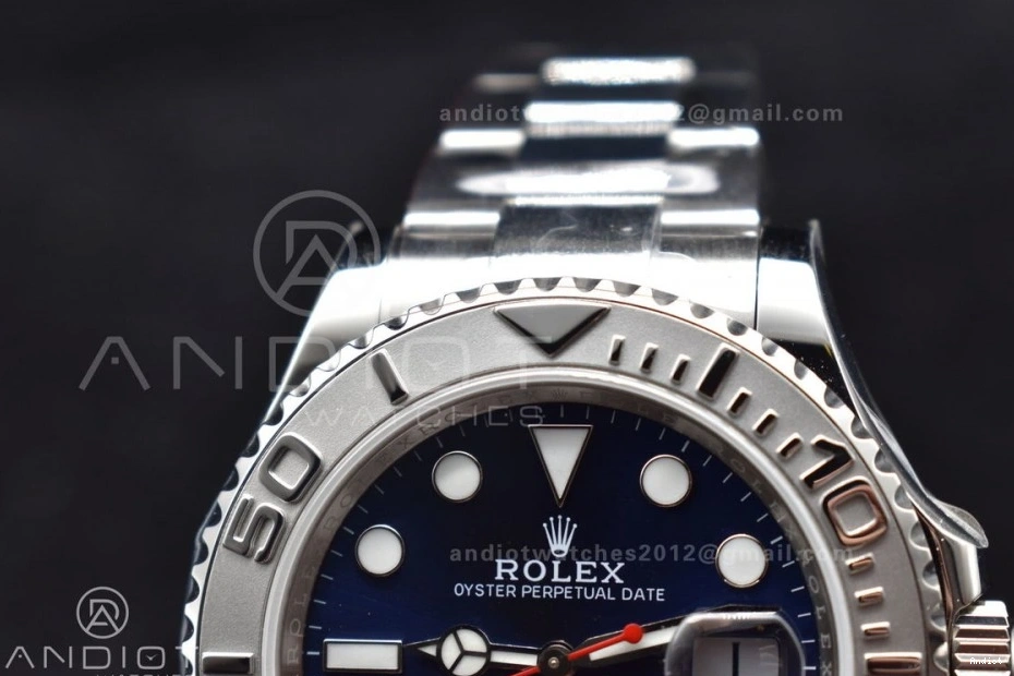 A2836 Blue Yacht-Master Dial Bracelet 1:1 126622 SS Best Edition GSF on 0127